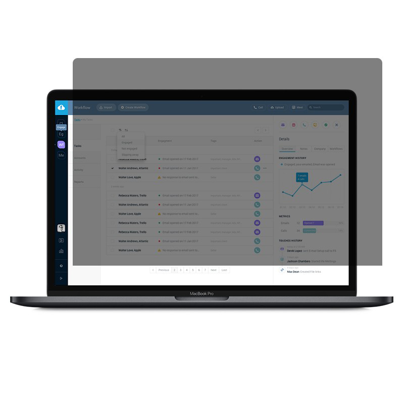 倍方 苹果电脑防窥膜  笔记本屏幕隐私保护膜屏幕保护膜防窥片防窥屏  单位：张 A1369/A1466