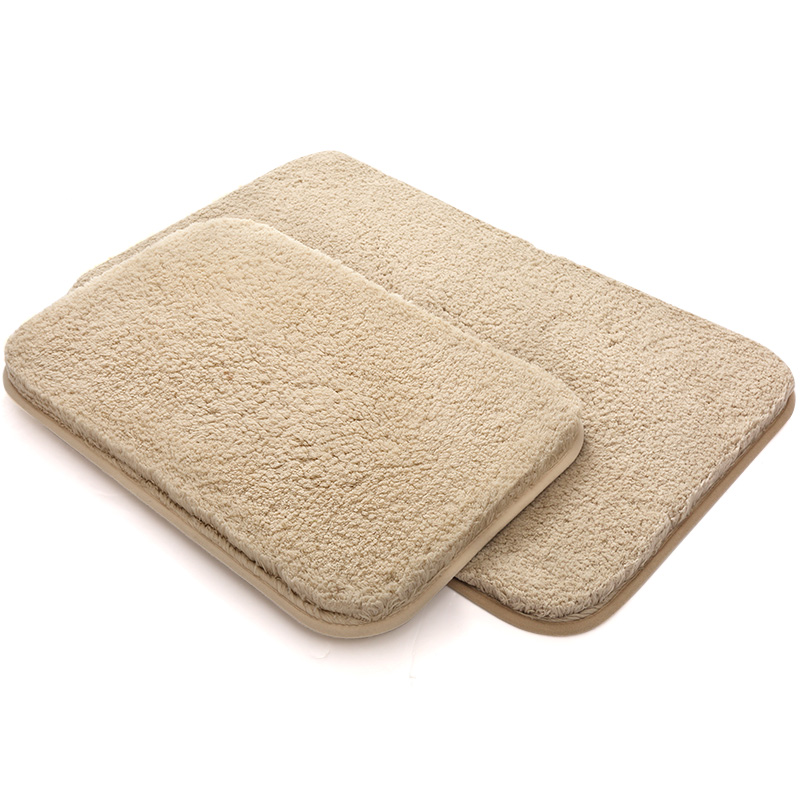 大江（DAJIANG） 平绒-香槟色50*80cm 50*80cm 地垫 平绒-香槟色50*80cm（单位：张）