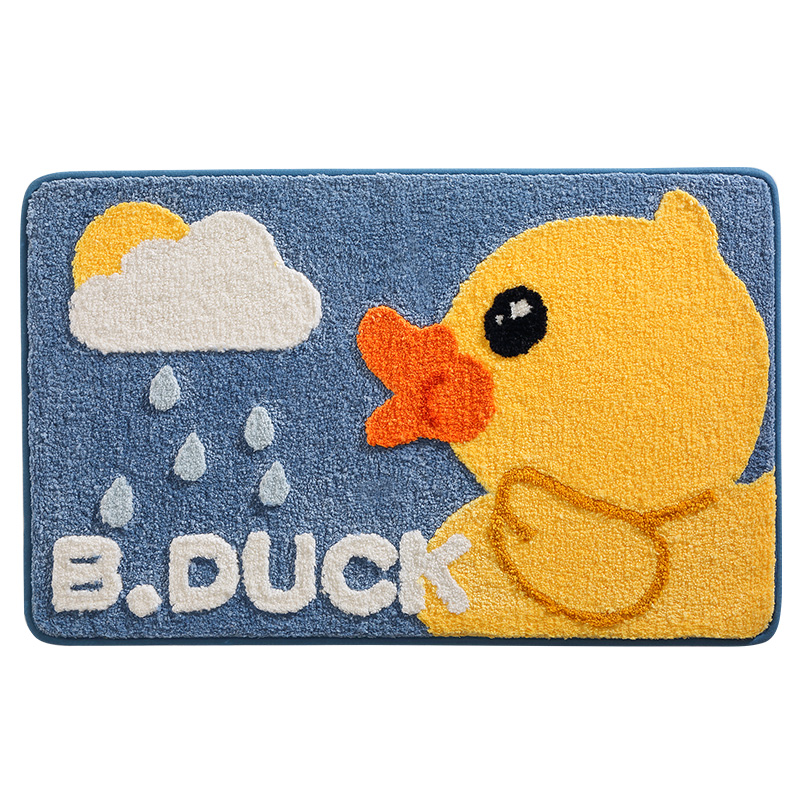 大江地垫地毯植绒浴室吸水垫（单位：张） 看看鸭50*80cm