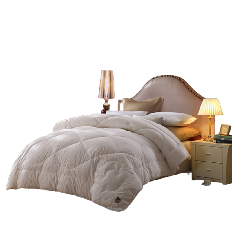 LOVO 辰馨贵族澳毛被200*230cm 套 本白色