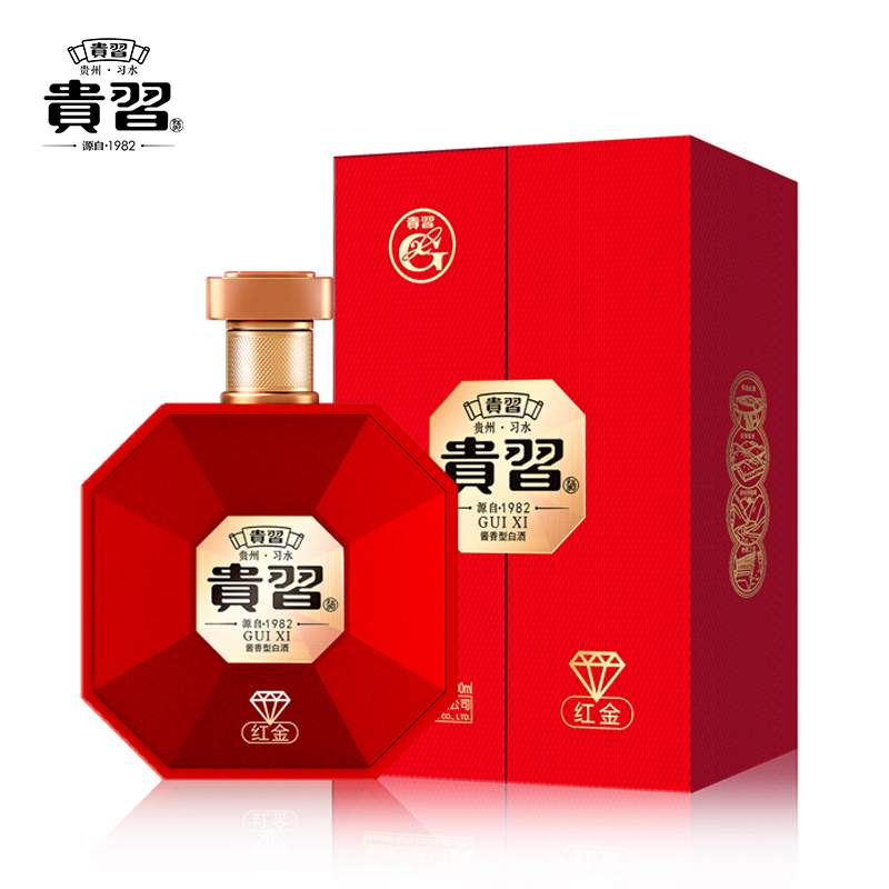 贵习钻石红金 500ml（单位：支） 红色