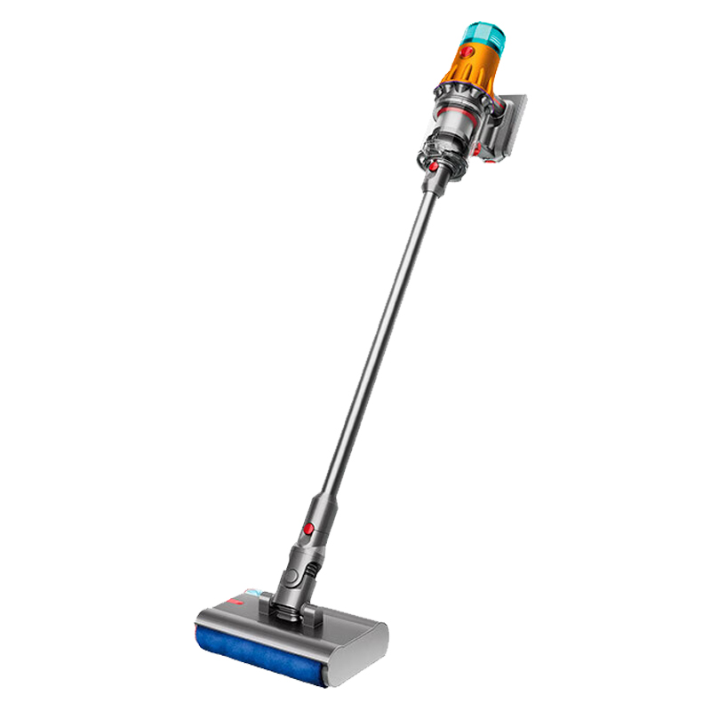 戴森（DYSON）V12 Detect Slim Nautik吸尘洗地机手持无线家用吸拖一体大吸力台 银色