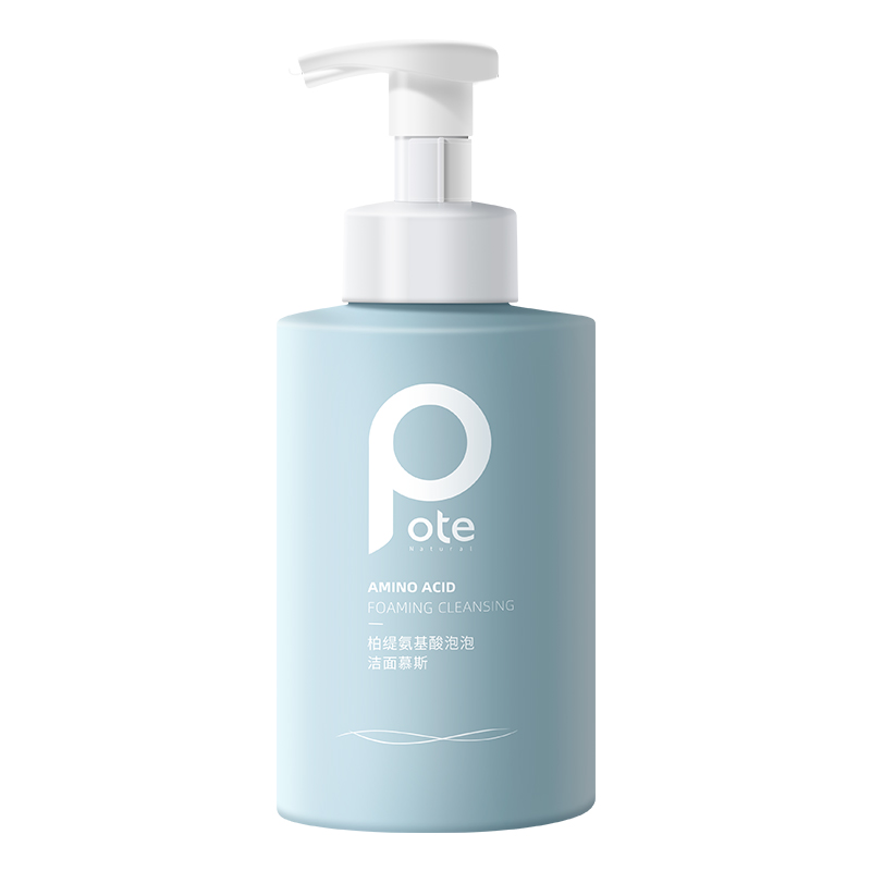 POTE柏缇 柏缇氨基酸泡泡洁面慕斯500ml 白色