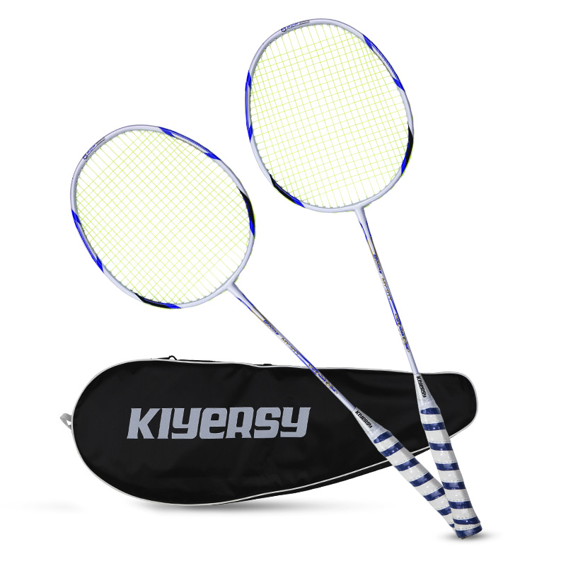 凯亚仕轻量铝碳一体球拍两支装KYS-911（单位：支） 宝石蓝