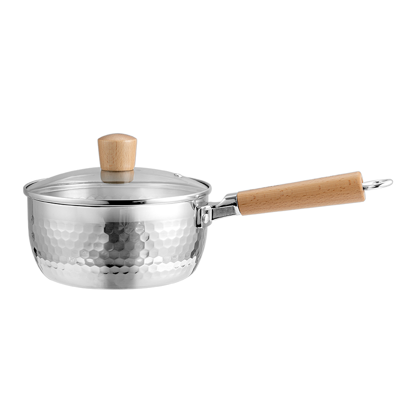 内野雪平锅HU-HX18-01（单位：口） 不锈钢色