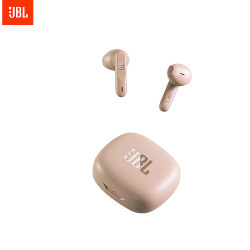 JBL WAVE FLEX 真无线半入耳式防水运动蓝牙耳机 香槟色