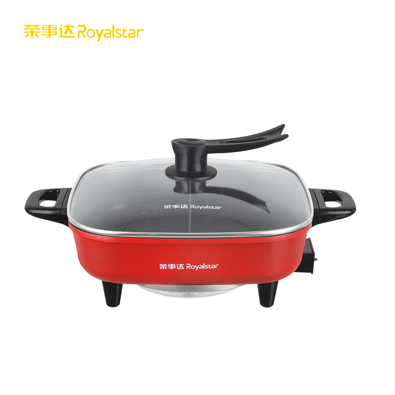 荣事达Royalstar 5L鸳鸯电火锅  DRG-136K(Y)（单位：台） 中国红