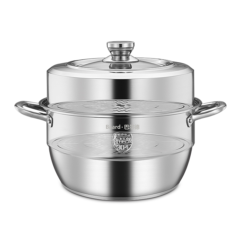 巴尔德 余味豪华双层蒸汽锅B 不锈钢 BZ-301B（单位：套） 不锈钢色