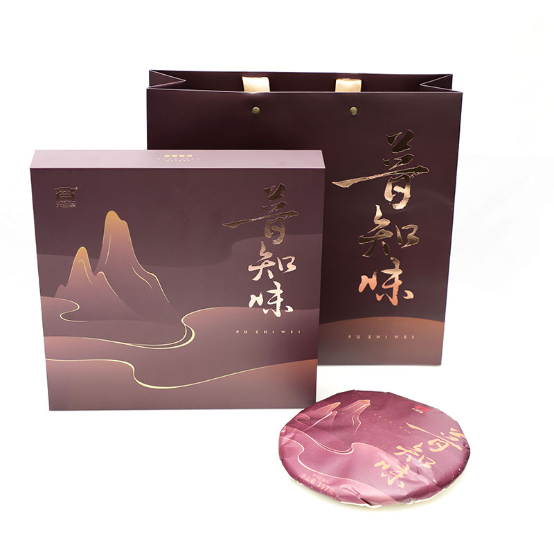 大益普知味礼盒（熟）（升级版）357g 无色