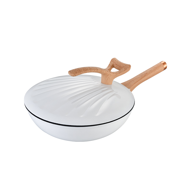 巴尔德 贝特爱炒锅（复底） BC-032（单位：套） 白色