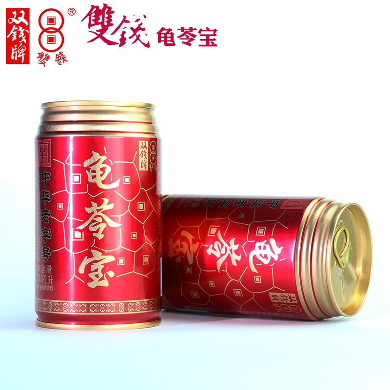 双钱牌罐装龟苓宝310ml*12罐单位：提 枫叶色