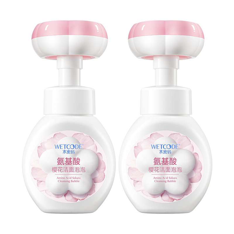 水密码氨基酸樱花洁面泡泡（单位：瓶） 160ml*2