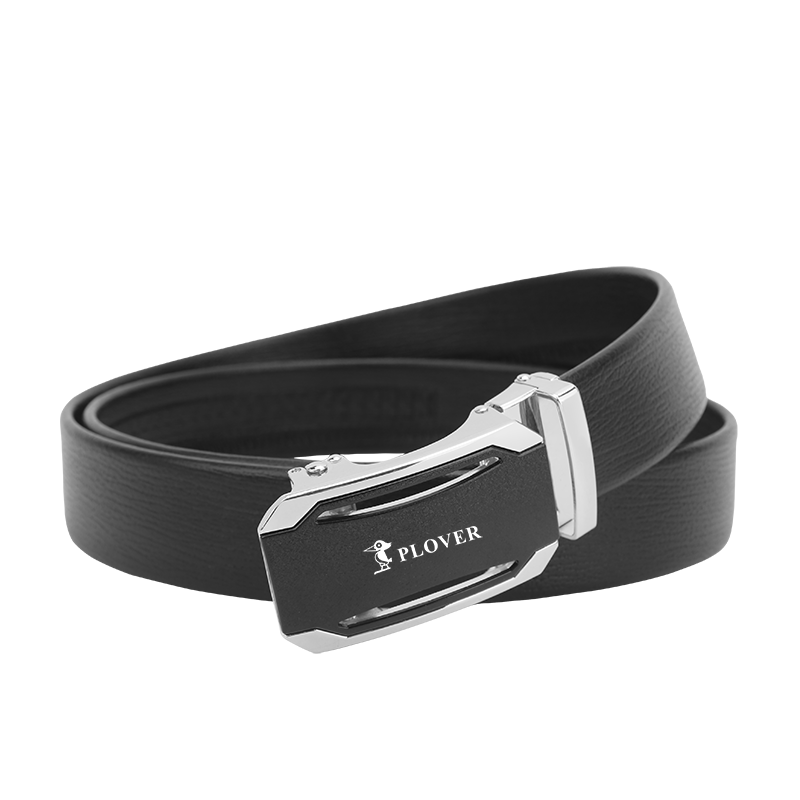 PLOVER香港啄木鸟自动扣皮带GD92AK91-DA-B2 黑色