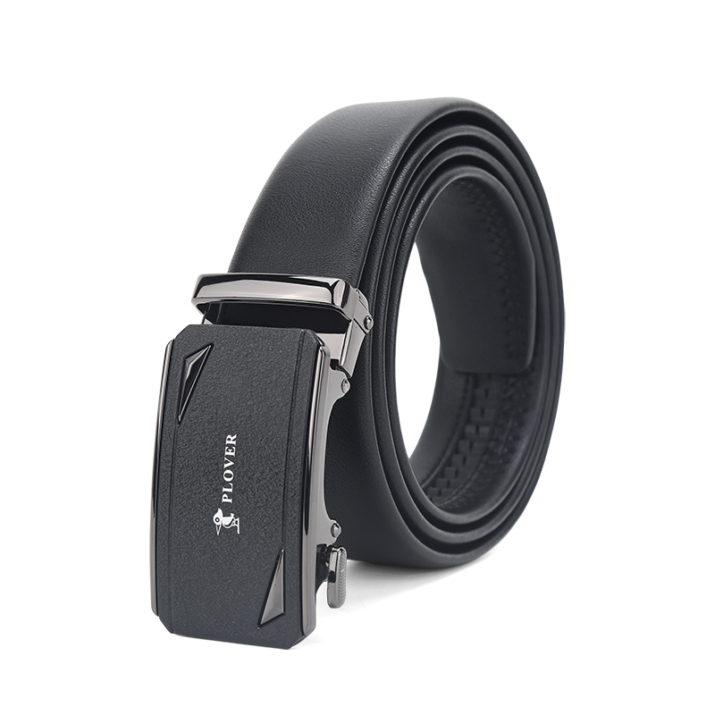 PLOVER香港啄木鸟自动扣皮带GD90AK95-DA-B2 黑色