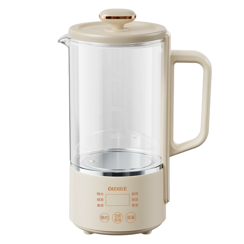 OIDIRE迷你养生壶  ODI-YSH41   0.6L（单位：台） 白色
