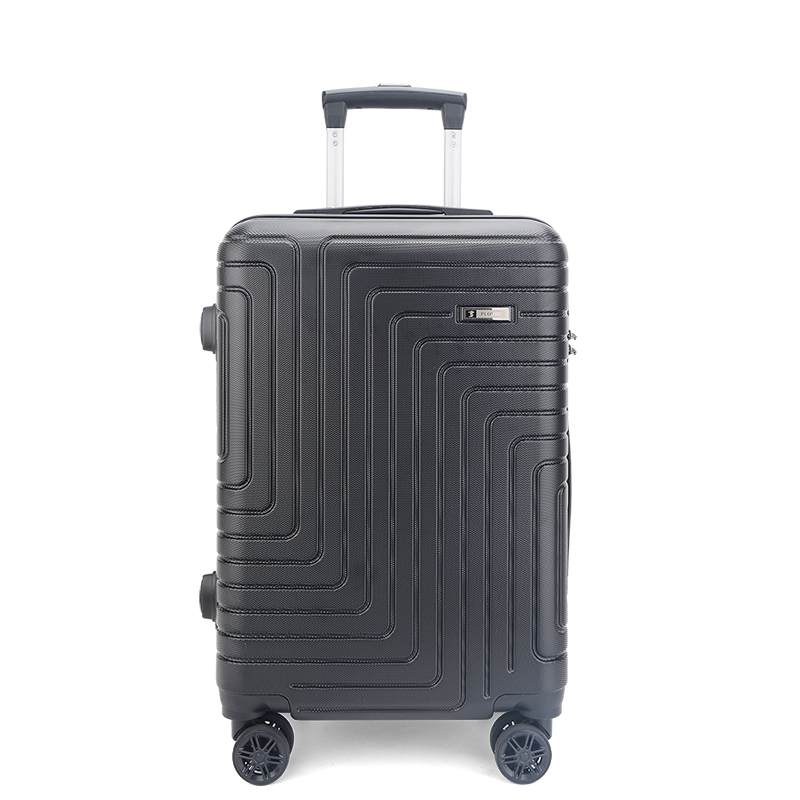 PLOVER香港啄木鸟 20寸拉链款拉杆箱GD2708-20A"/K 黑色 20寸