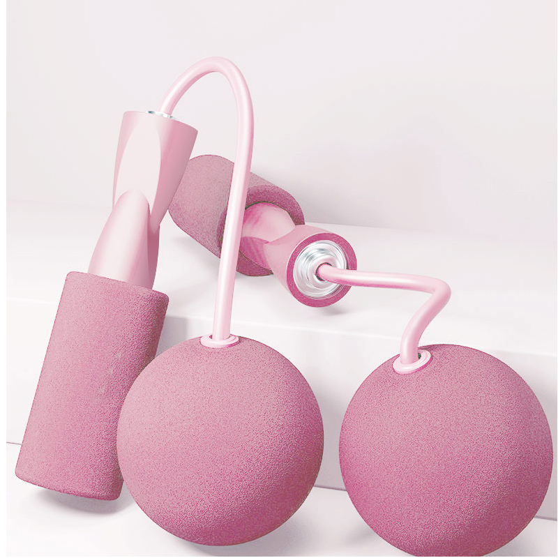 佑美泡棉无绳跳绳（无绳球 ） 粉色