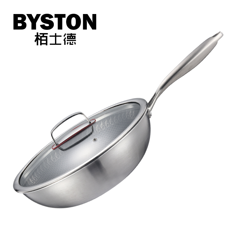 栢士德BYSTON	奥德劳格蜂窝炒锅 BST-117 32CM（单位：个）