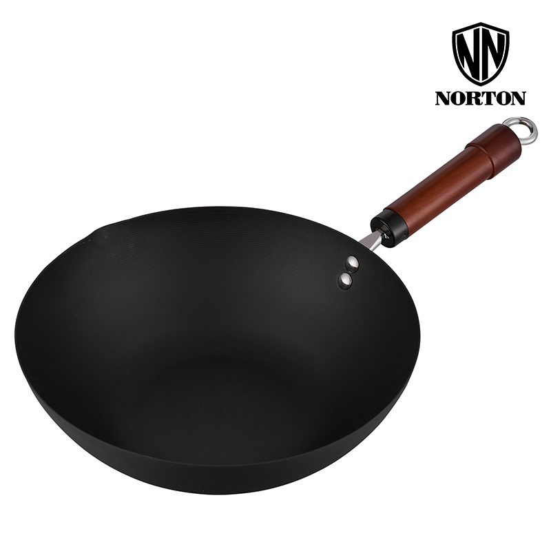 NORTON斯特凡原味煎炒锅32CM（单位：套） 黑色