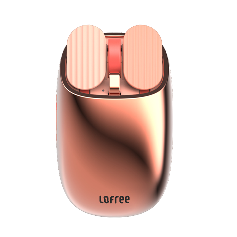 洛斐（LOFREE） LOFREE洛斐蓝牙鼠标无线办公充电（无线鼠标台式电脑家用办公鼠标）个 玫瑰金
