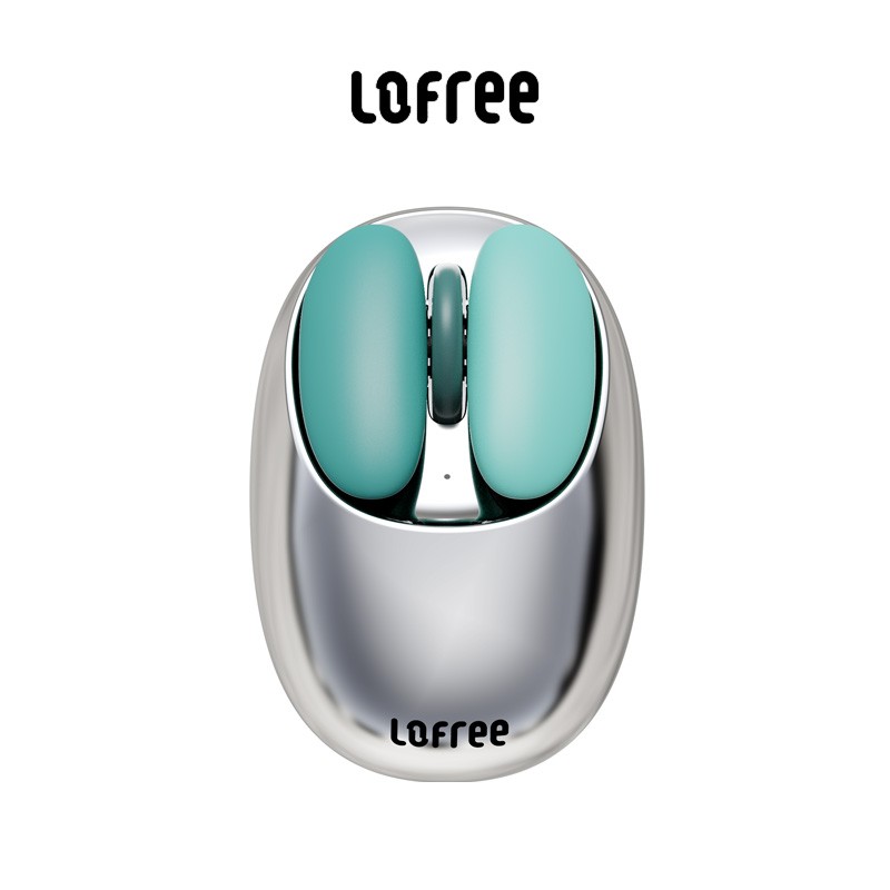 洛斐（LOFREE） LOFREE洛斐无线蓝牙键盘机械孔雀键盘Mac电脑办公笔记本iPad键盘 孔雀蓝牙双模鼠标 个 蓝色