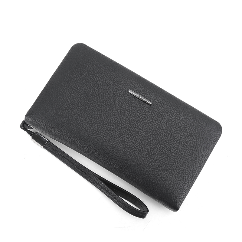 PLOVER香港啄木鸟拉链手拿包GD6928-A 黑色