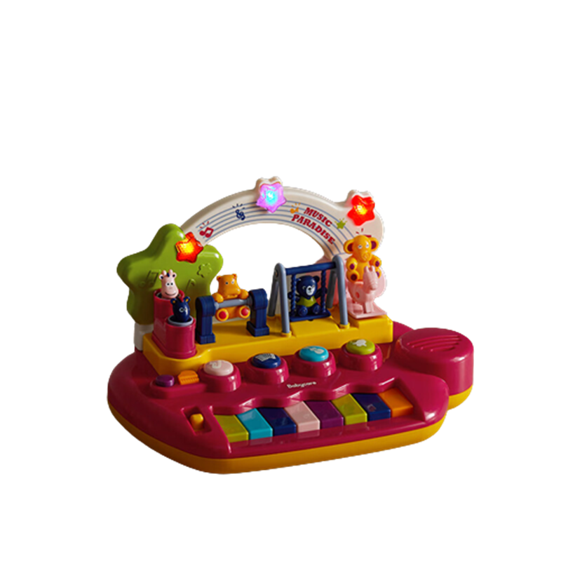 babycare BC2108001-1 彩虹游乐琴 (单位：个） 红色