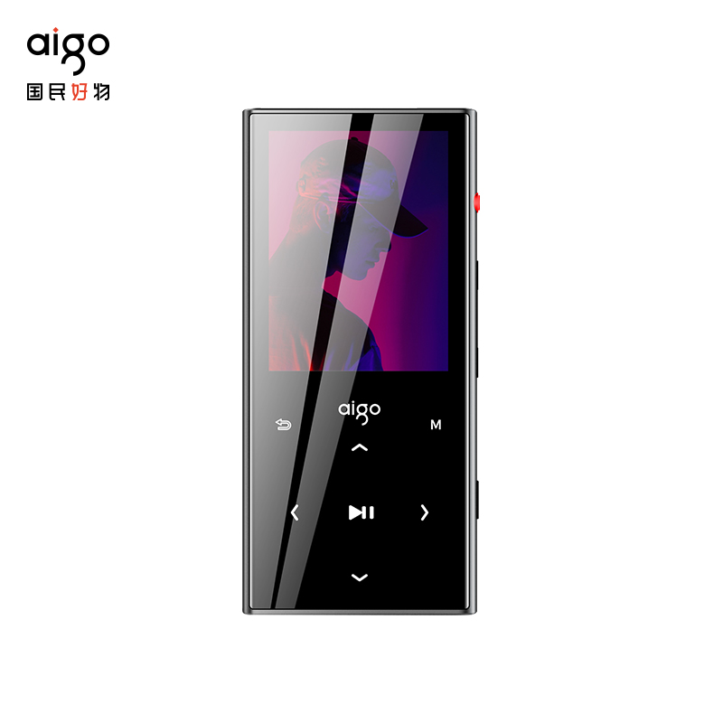 爱国者 aigo 数码音乐播放器 M10&ensp;16G 个 黑色