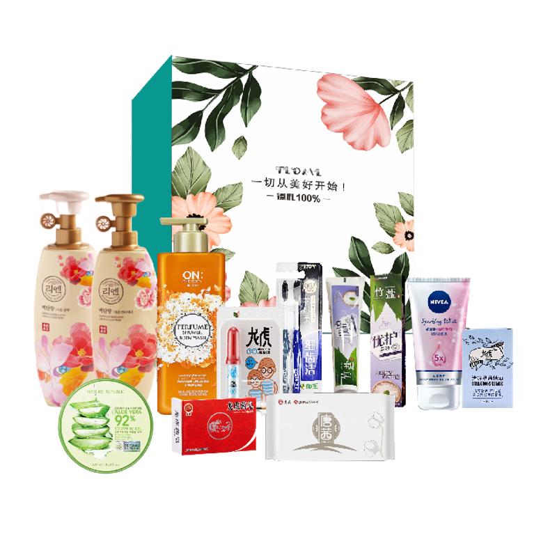 2023韩国LG舒爽洗护沐套餐A（单位：套） 自然色