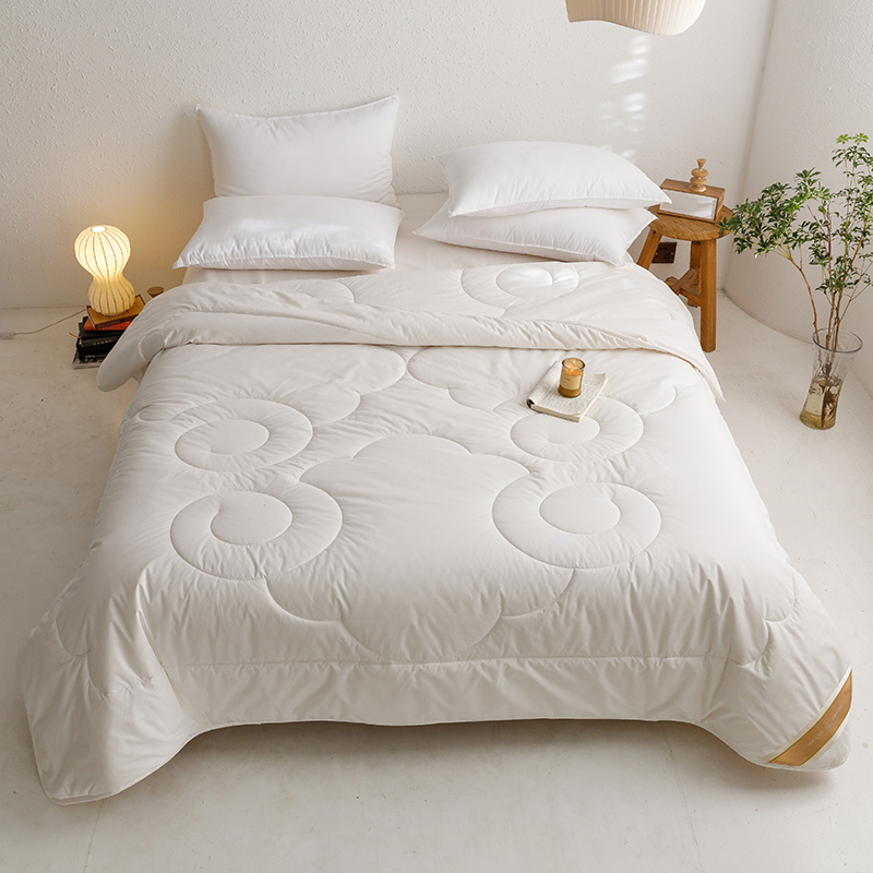 红秀世纺 臻美纯羊毛被SF2211-T001  200x230(cm)（件） 白色