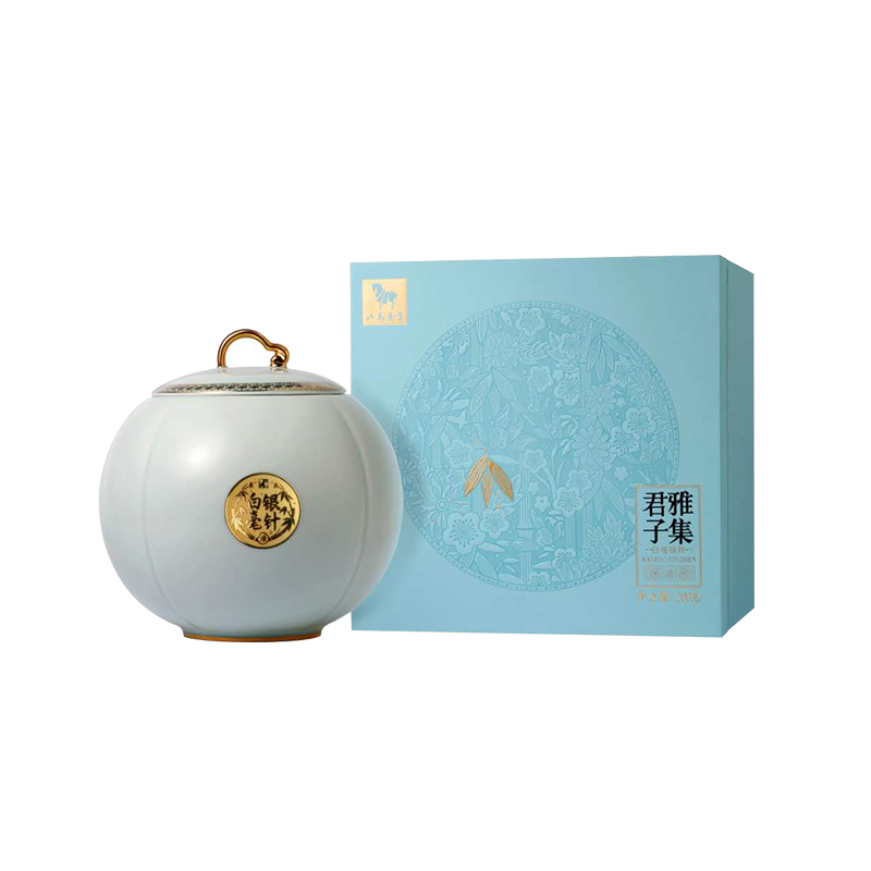 白毫银针&middot;君子雅集 天蓝色