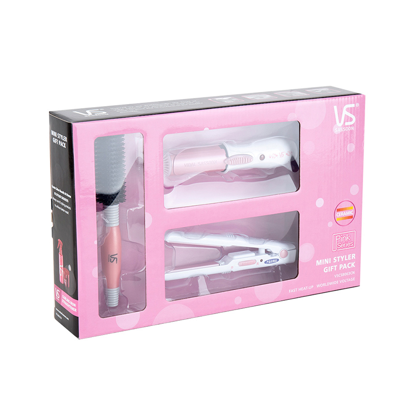 沙宣迷你造型器套装VSCS8063CN（单位：个） 玫瑰红色