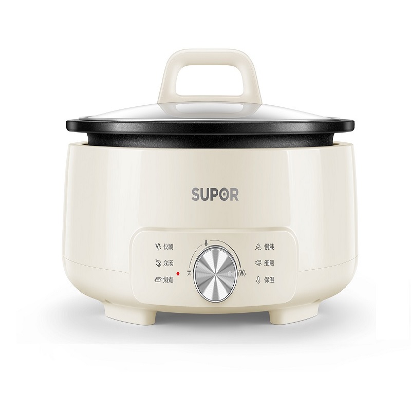 苏泊尔（SUPOR）电火锅4L电热锅 多用途锅H28YK857/台 白色