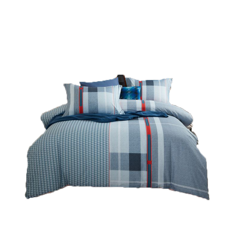 梦洁家纺 辰梦光年 1010189059 200*230cm 床上用品四件套 蓝色（单位：套）