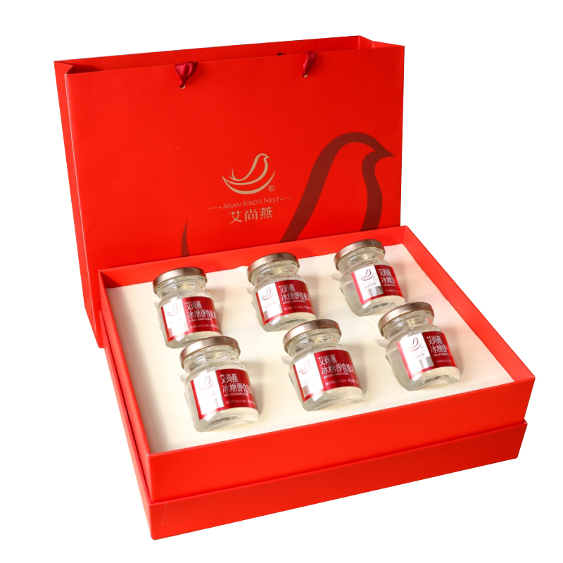 艾尚燕12%即食燕窝礼盒6瓶  