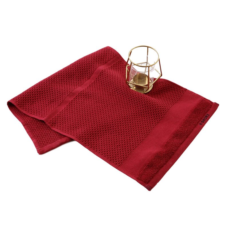 金号（KING SHORE） HY1668 60*30cm 单条毛巾袋装 （单位：袋） 红色