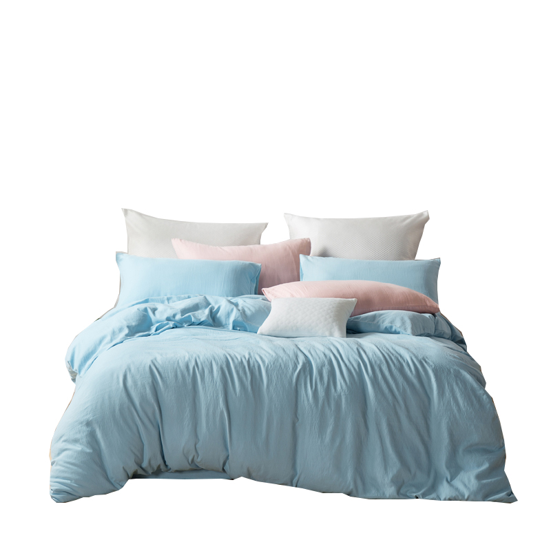 罗莱生活荣誉出品LOVO家纺洛克菲四件套200*230cm  