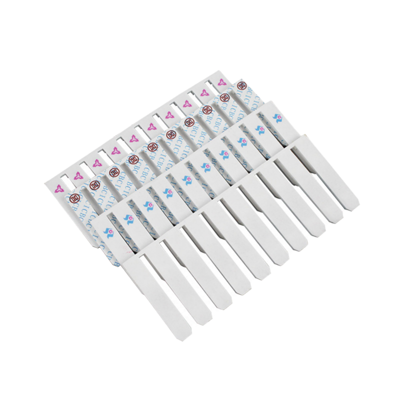 鑫瑞银（XINRUIYIN）通用卡封片42*7/47*7mm一次性卡封锁片（1000片）可定制LOG 本白色