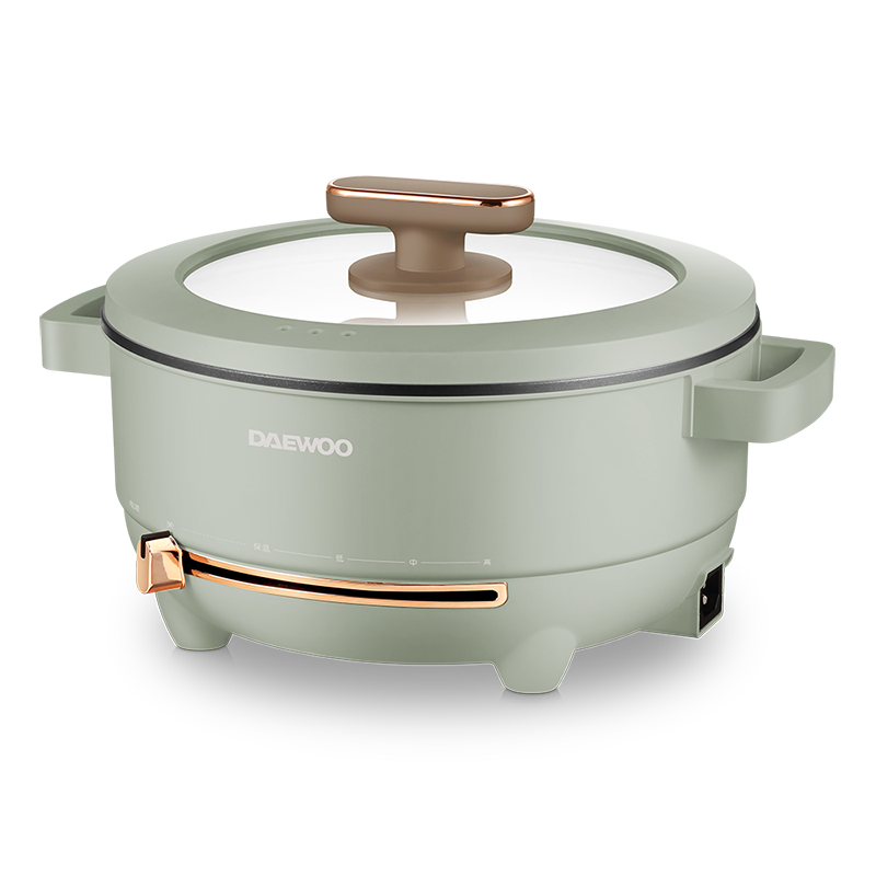 大宇多用锅电火锅5L  DYHG-5036  单位（台） 云雾绿