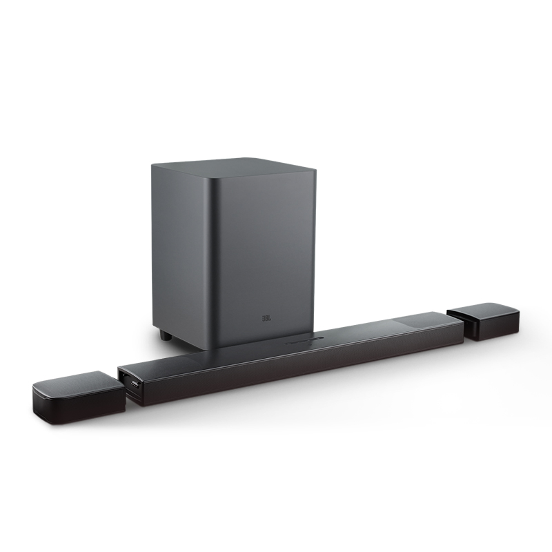JBL BAR9.1家庭影院音响蓝牙回音壁杜比全景声3D环绕家用电视音箱 黑色