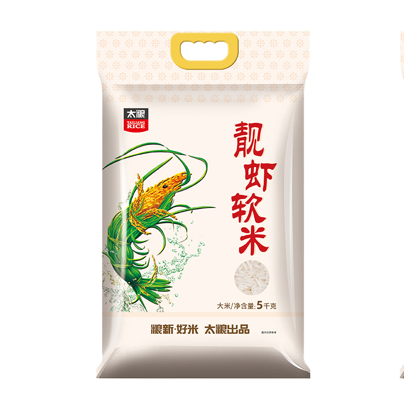 太粮 靓虾软米5kg 包 象牙色