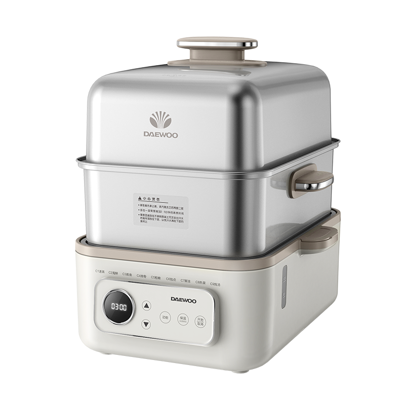 大宇（DAEWOO） DYZG-1568 14.5L 电蒸锅 流苏白（单位：台）