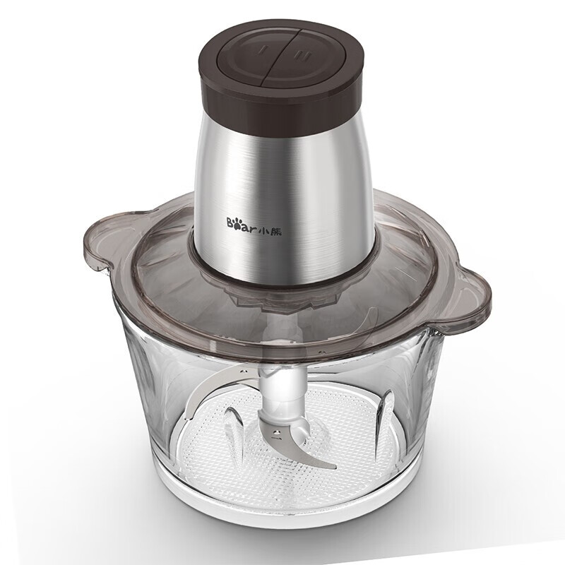 小熊（Bear）绞肉机 玻璃碗 QSJ-D03W5 单位：台 银色