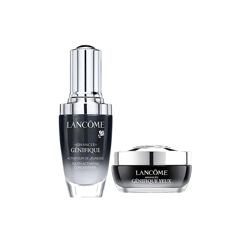 兰蔻全新精华肌底液 30ml+兰蔻全新肌底精华焕亮眼霜 15ml 套 曜石黑