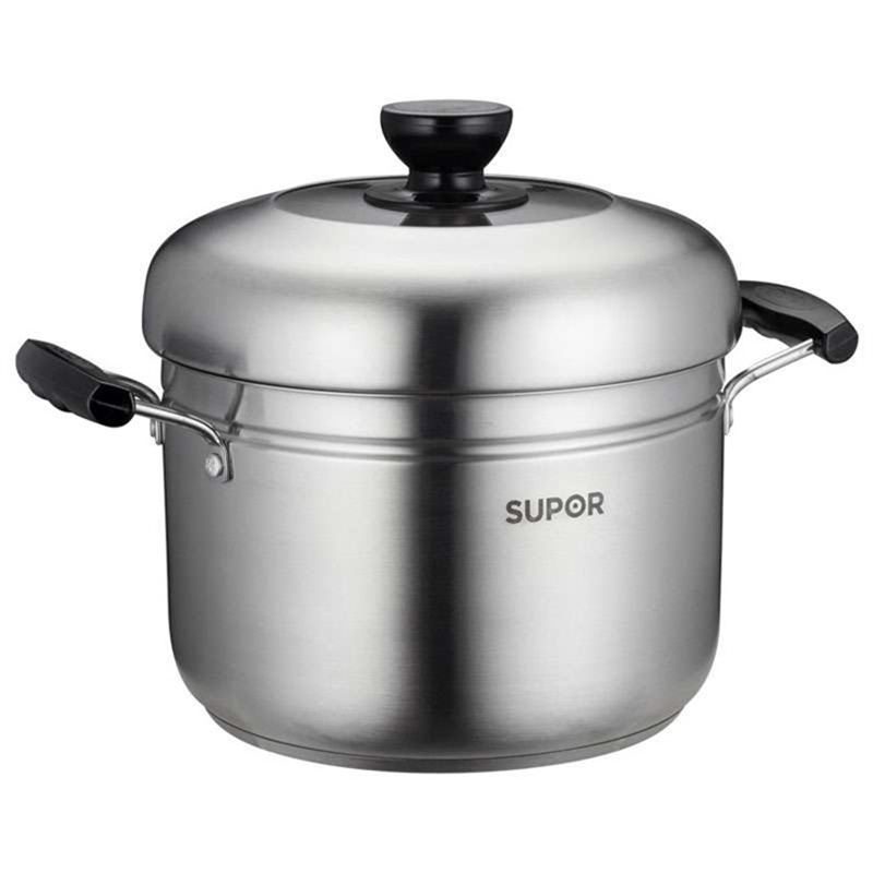 苏泊尔（SUPOR） SZ22S1 22cm 304不锈钢汤蒸 不锈钢色（单位：个）