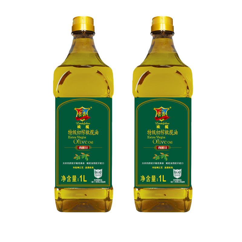 Landofolive欧榄 特级初榨橄榄油礼盒 2*1L D09（单位：盒） 黄色