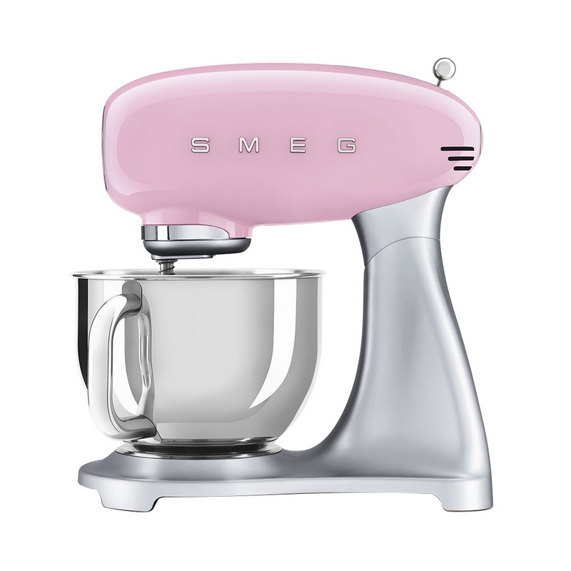 SMEG斯麦格 意大利进口 厨师机多功能和面机 料理机打奶油搅拌机 打蛋揉面机SMF02（单位：台） 粉色