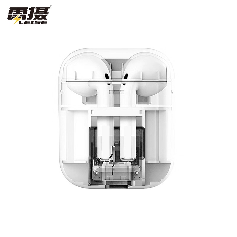 雷摄（LEISE） i12真无线蓝牙耳机TWS蓝牙双耳无线耳机运动入耳式 件 白色