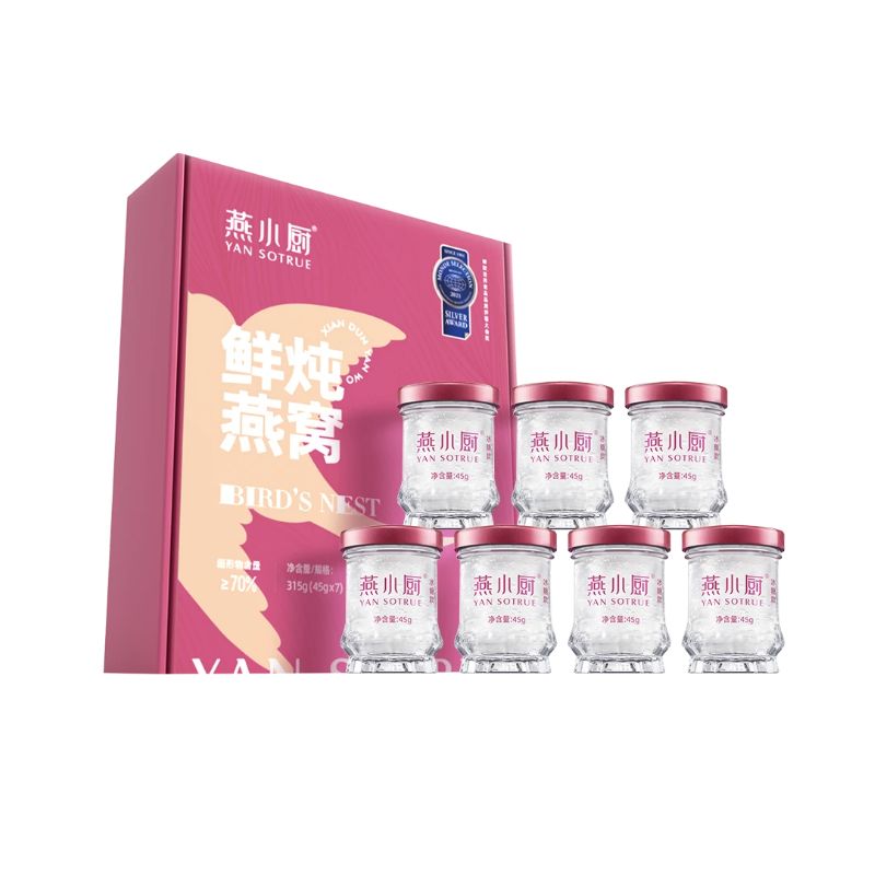 燕小厨鲜炖燕窝45g*7冰糖款 单位：箱 白色