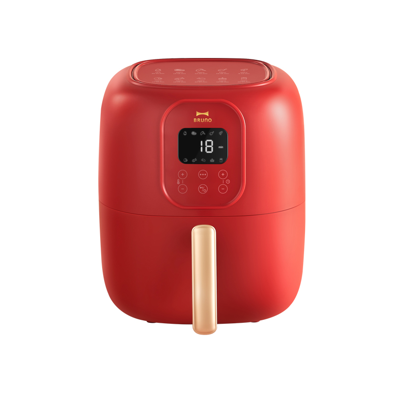BRUNO 空气炸锅 多功能锅 大容量 4L BZK-KZ07/台 复古红